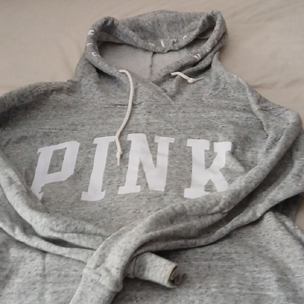 PINK Victoria's Secret Gray Hoodie